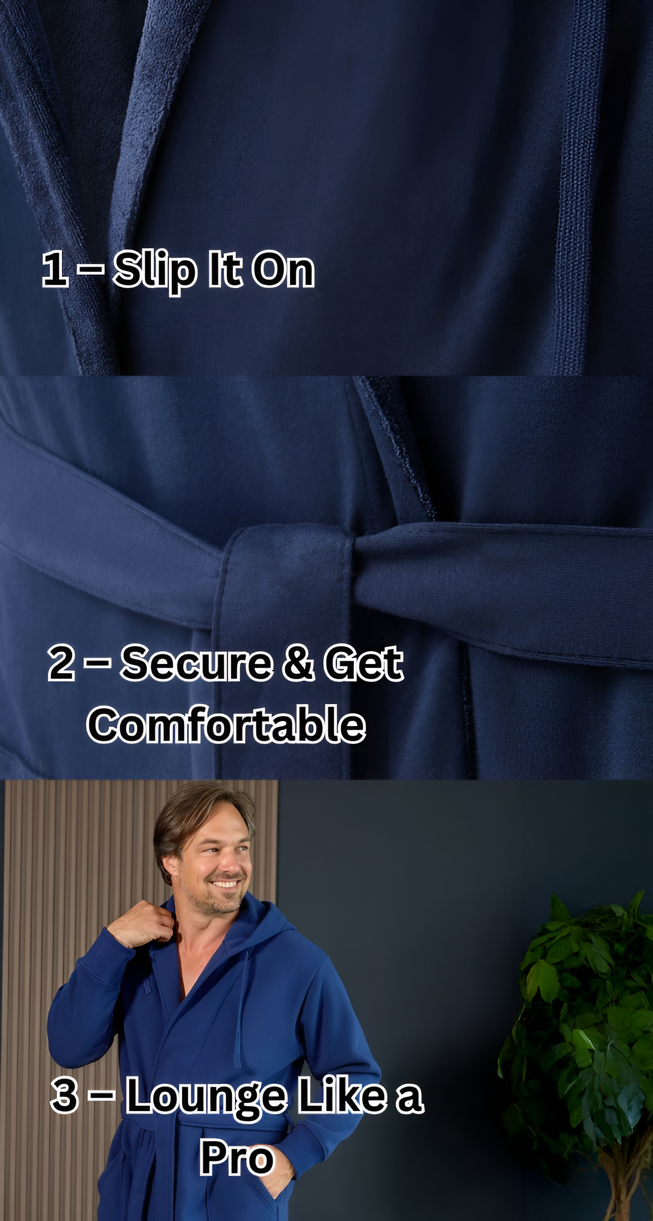 how to use the duderobe luxury hooded bathrobe